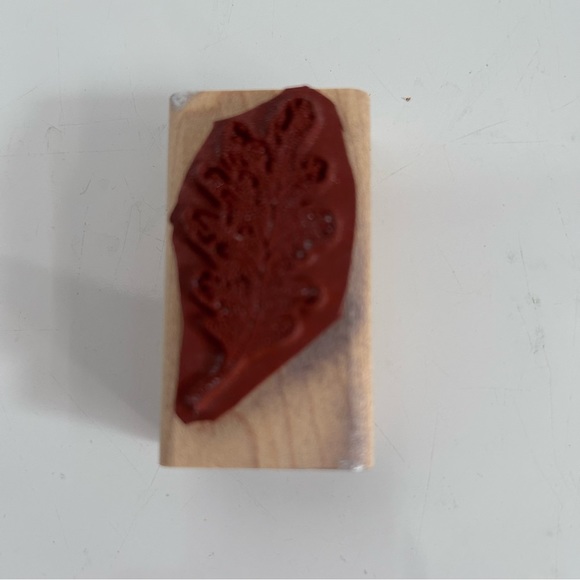 Stampin’ Up! 1998 8 pcs wood stamps - LEAVES & Cones - Picture 9 of 15